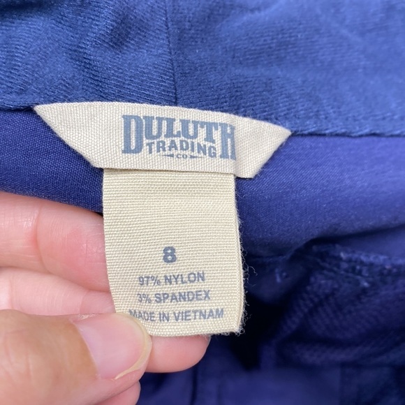 Duluth Trading Co. 56714 Duluthflex Dry On The Fly Capri Pants Size 8 - Picture 9 of 10